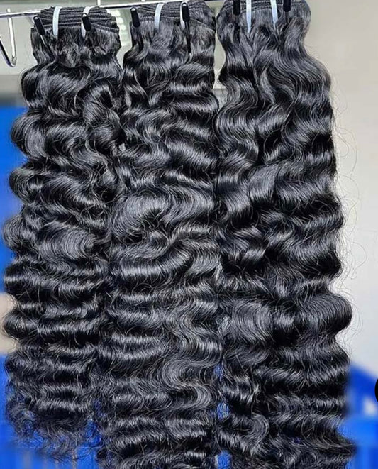 Raw Burmese Wavy bundles